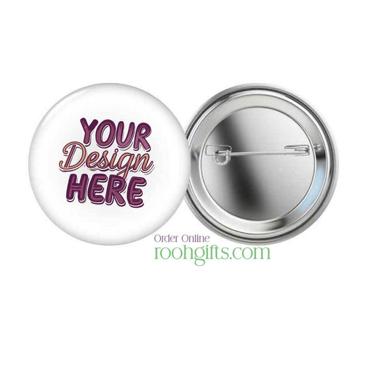 Custom Printed Button Badges